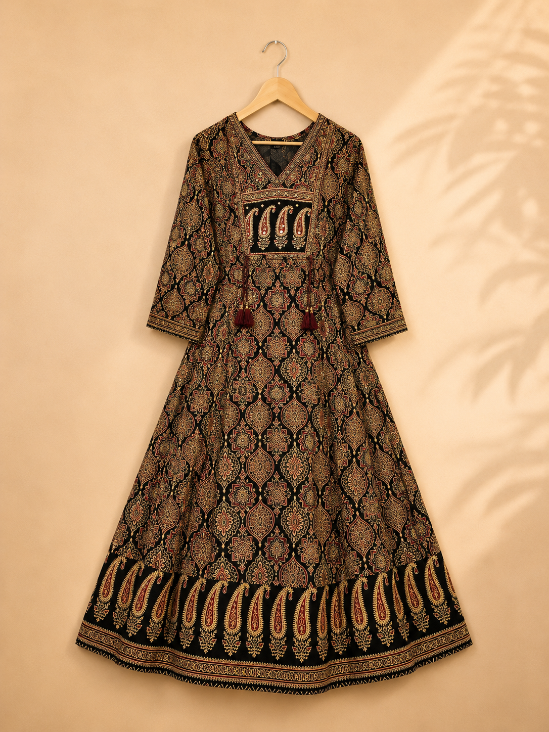 Royal Ajrakh Cotton Anarkali