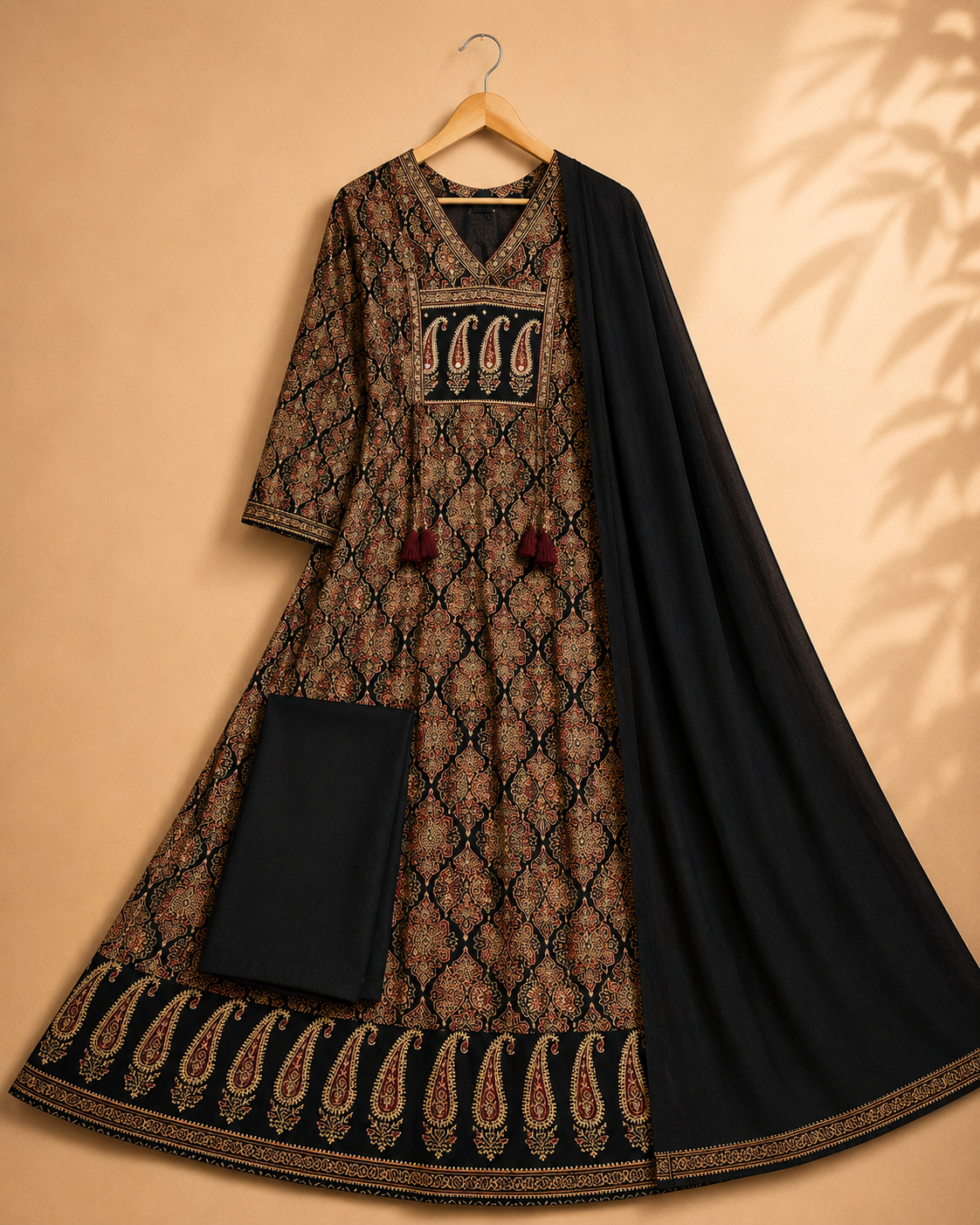 Royal Ajrakh Cotton Anarkali